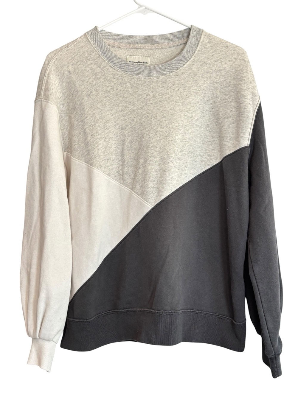 Abercrombie & Fitch Soft A&F Collection Crewneck Fleece Sweatshirt Size Small